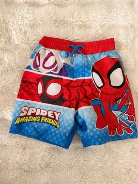 Spidey Swim Trunks Boys 3T